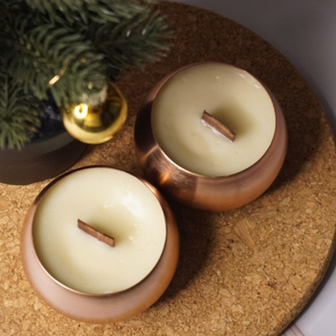 Wooden Wick Candles – Kalos Art & Decor